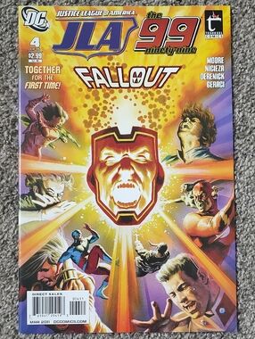 DC Comics JLA/The 99 Issue 4 March 2011
